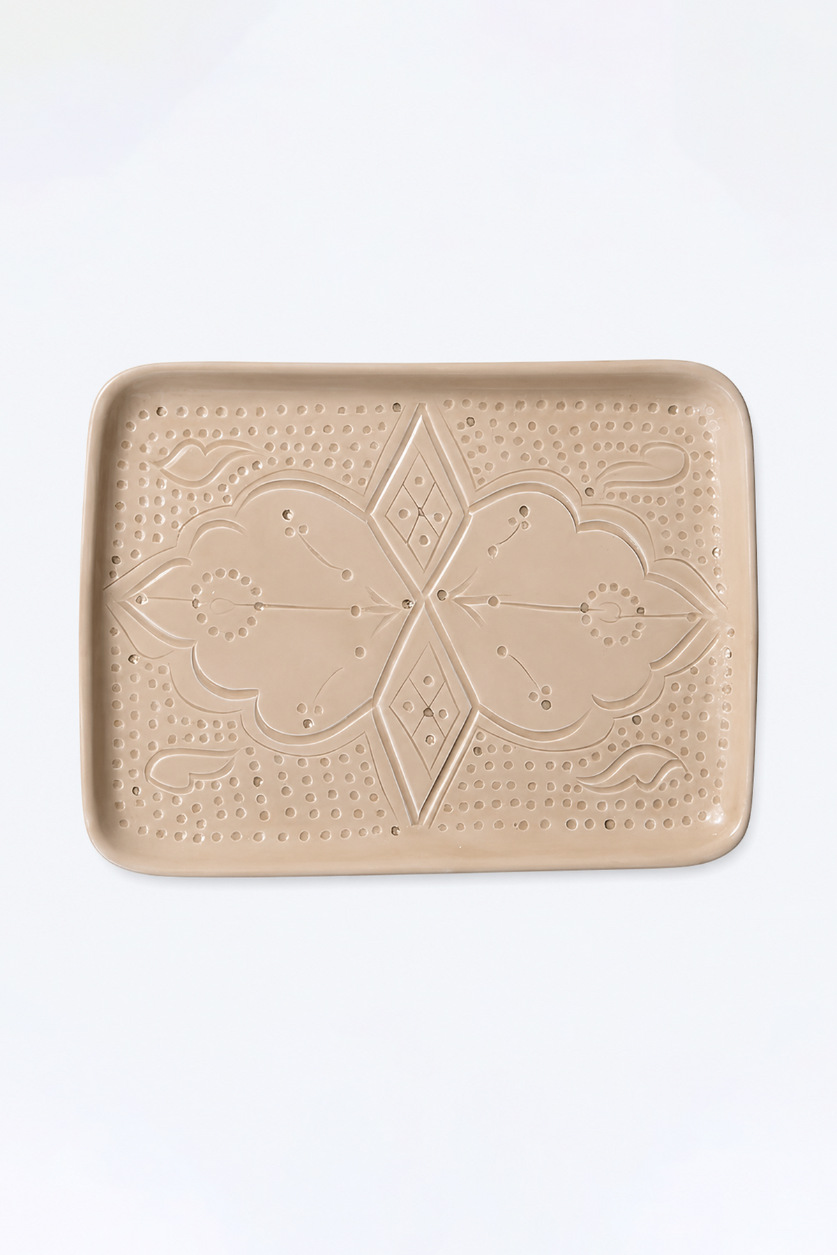 GRAND PLATEAU RECTANGLE · Empreinte · PLATS ET PLATEAUX · Sahara