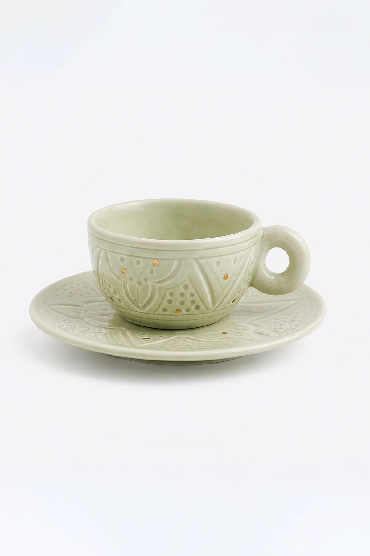 TASSE À CAFÉ AVEC SOUCOUPE