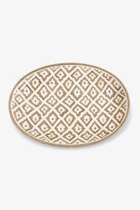 PLATEAU OVAL LARGE · Fassia · FASSIA GOLD · PLATS ET PLATEAUX