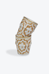 MOYENNE TASSE · Fassia · Paille · TASSE VERRE MUG