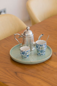 Flowers Blue Espresso Cup – 100 ml