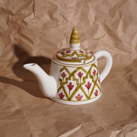Tea pot - LMIDA KAKI-AUBERGINE