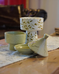 طقم طاجين Leaves و Mint