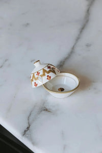 LMIDA Sugar Bowl - KAKI-AUBERGINE