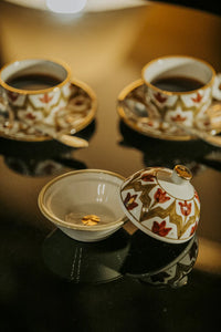 LMIDA Sugar Bowl - KAKI-AUBERGINE