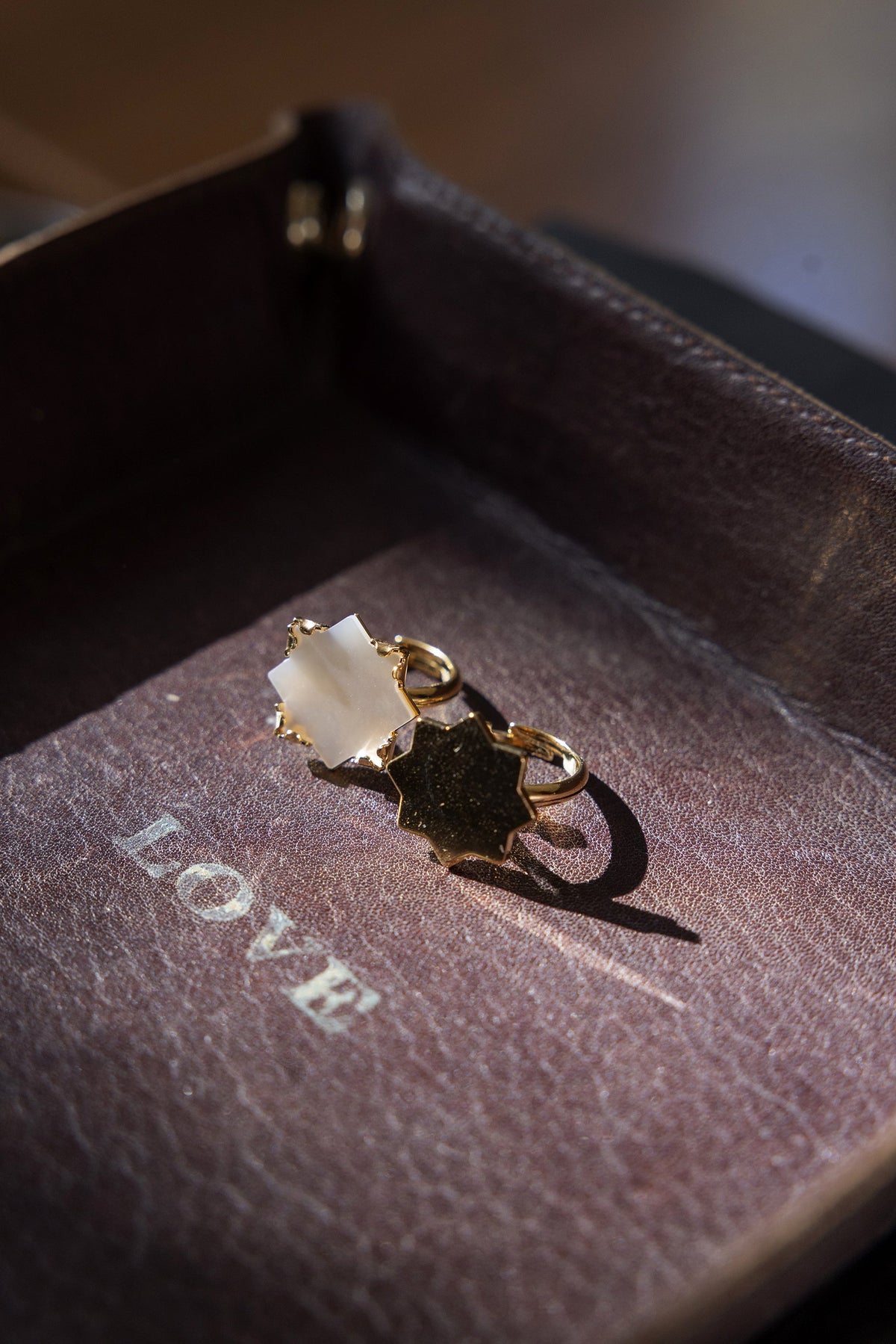 BAGUE ÉTOILE DORÉE