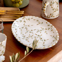 Large Oval Plate Leaves