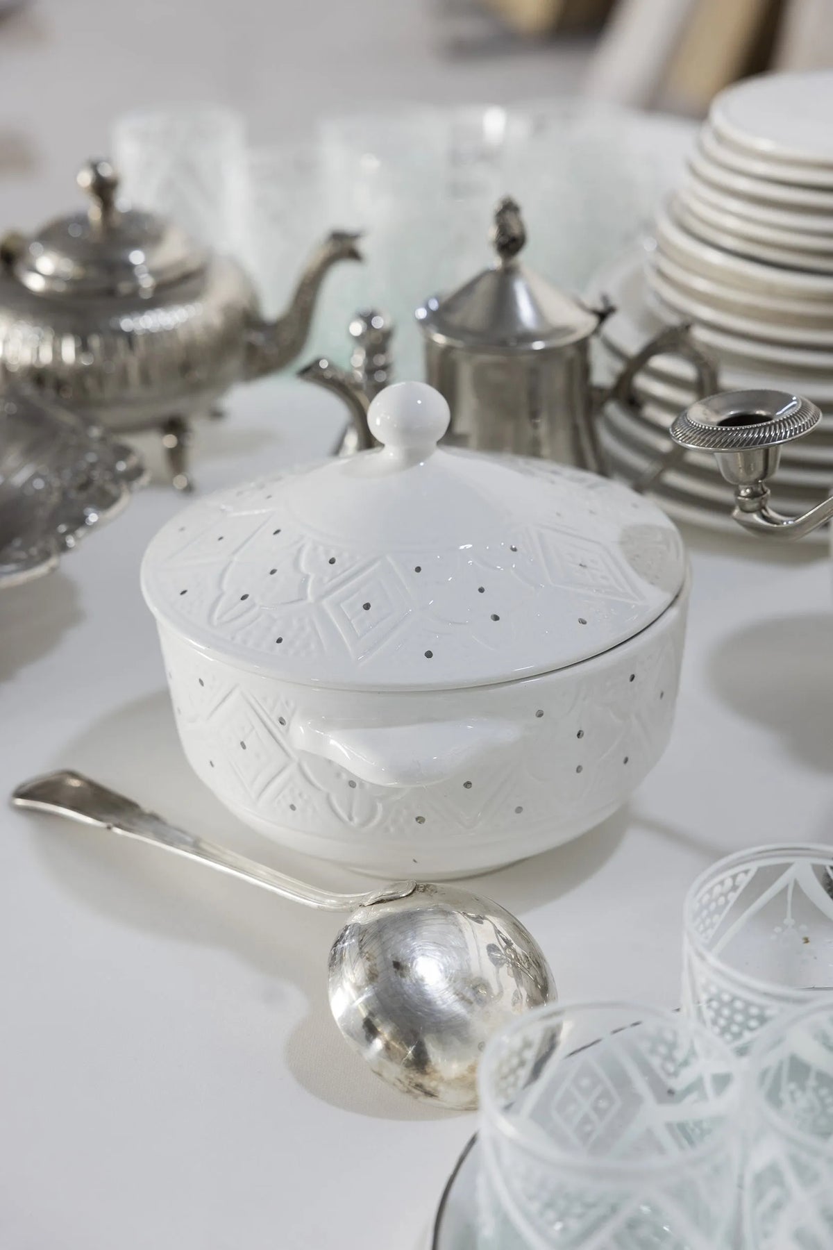 SOUPIÈRE · BLANC · Empreinte · EMPREINTE ARGENT