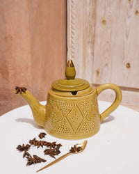THÉIÈRE · Empreinte · KAKI · THEIERES ET CARAFES
