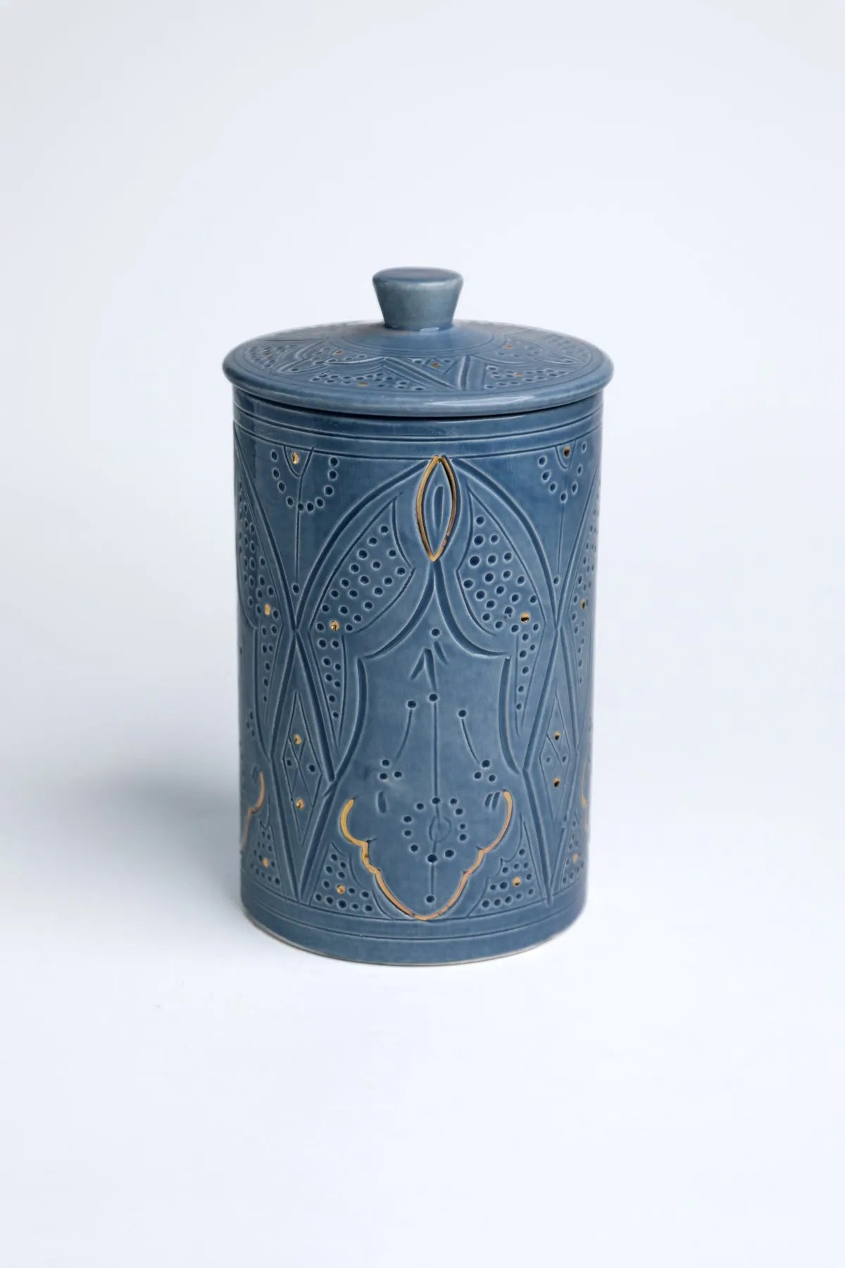 BOÎTES · bleu stone · Boite haute · BOITES