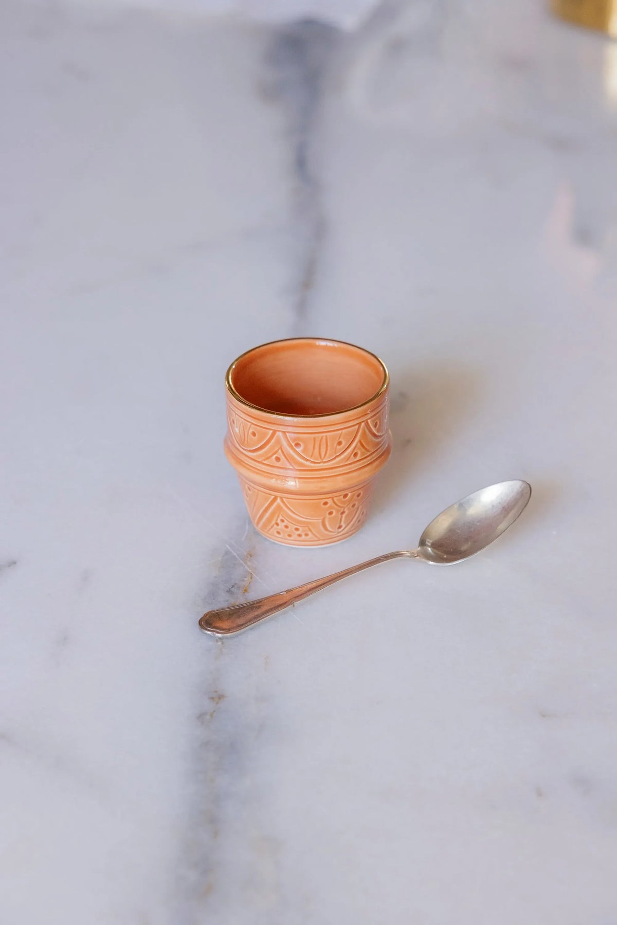 PETITE TASSE À CAFÉ · empreinte · MARSALA · TASSE VERRE MUG