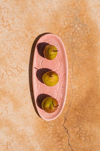 PETIT PLATEAU OVAL · blush · Empreinte · PLATS ET PLATEAUX