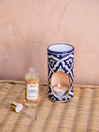 DIFFUSEUR DE PARFUM · bleu majorelle · DIFFUSEUR CERAMIQUE · Fassia