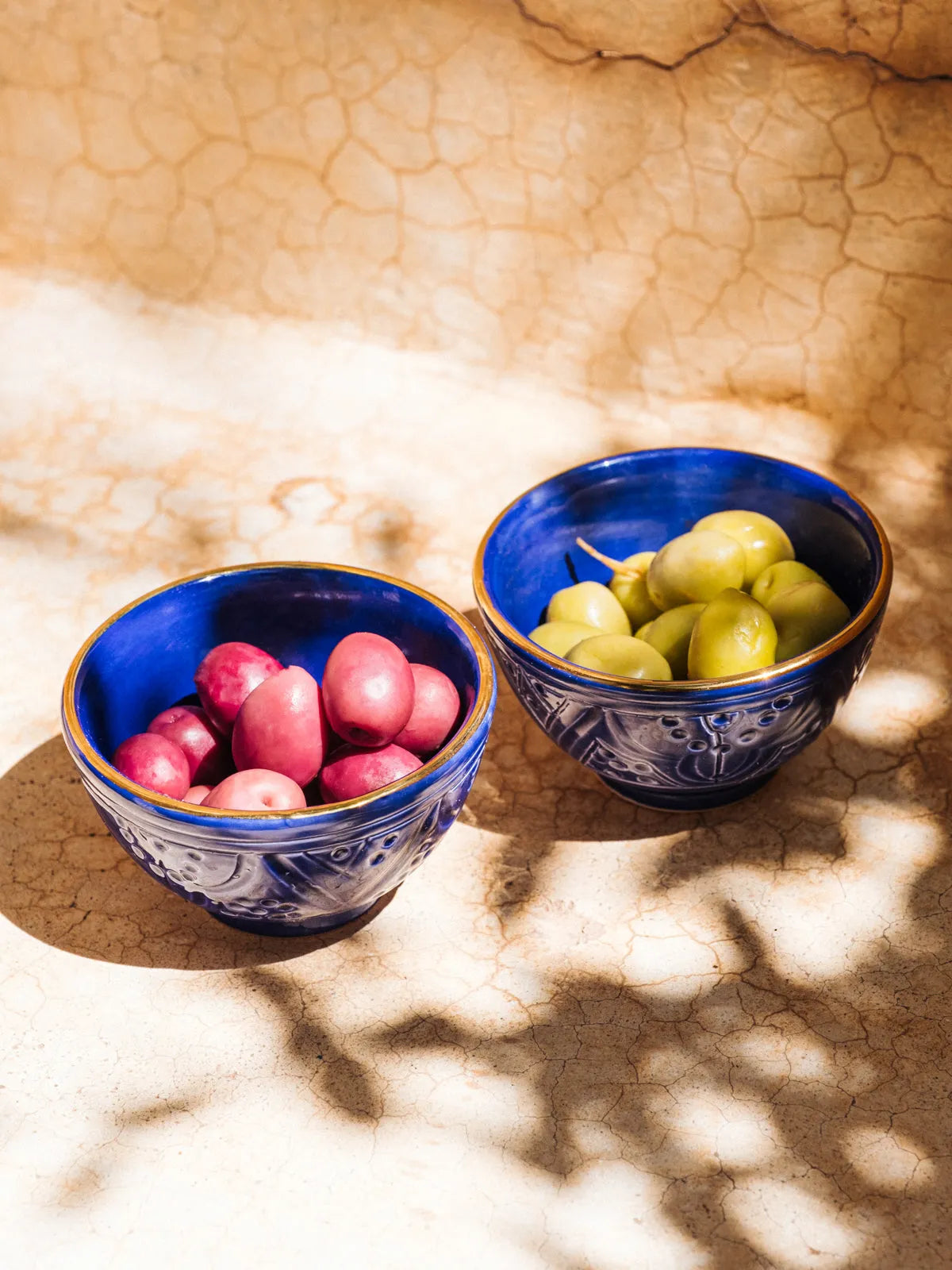 2MINI BOLS SNACKING · bleu majorelle · BOLS ET SALADIERS · Empreinte