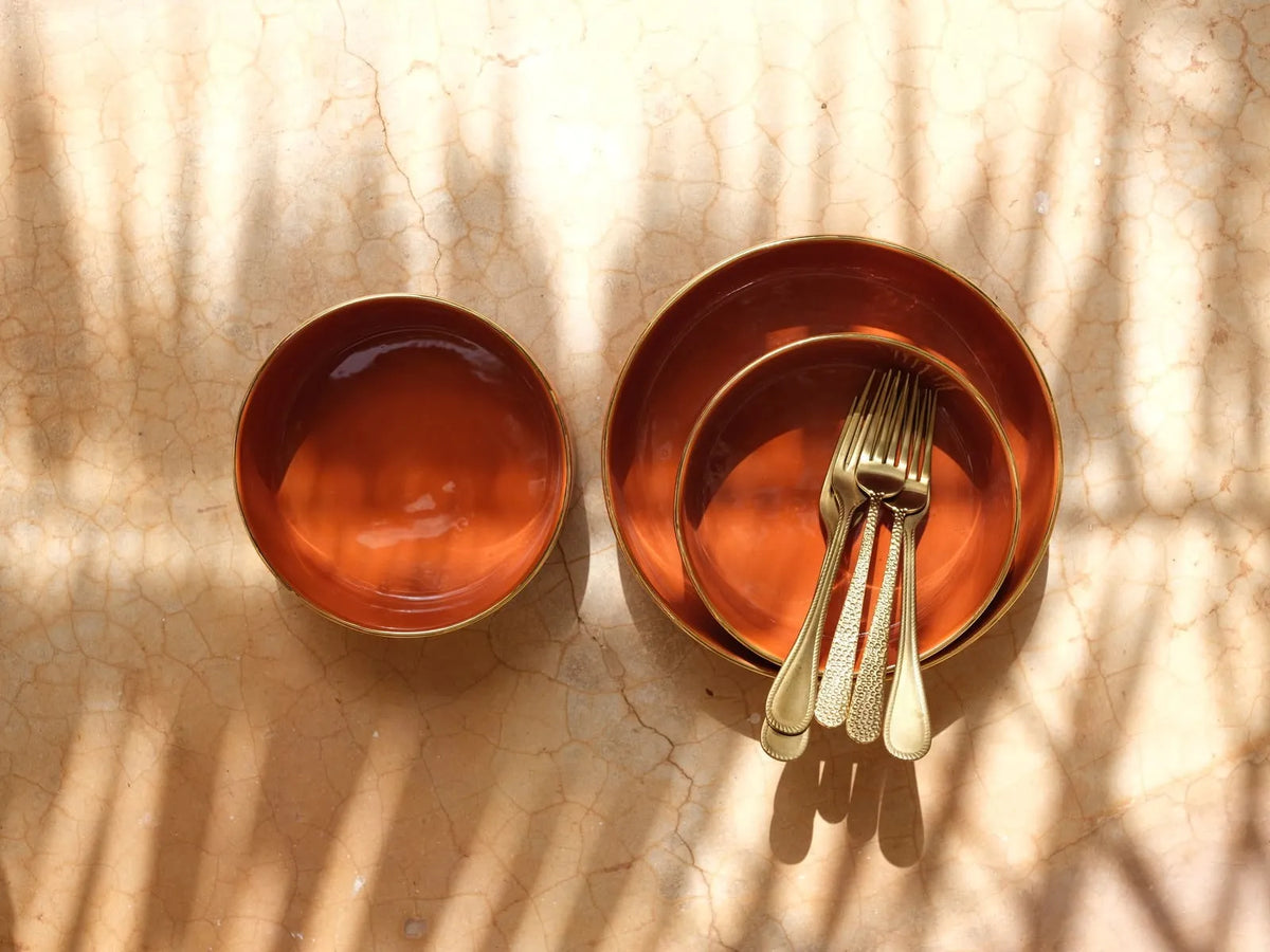 PLATS DE SERVICE · Empreinte · marsala · PLATS ET PLATEAUX