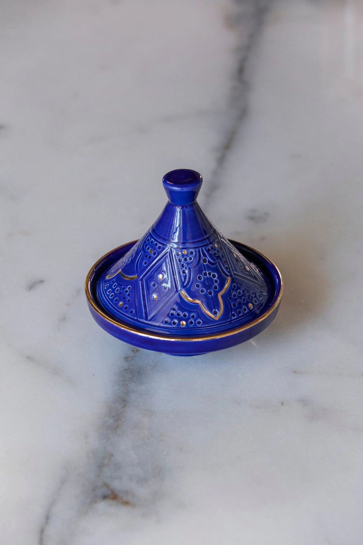 TAJINE · bleu majorelle · Empreinte · TAJINES