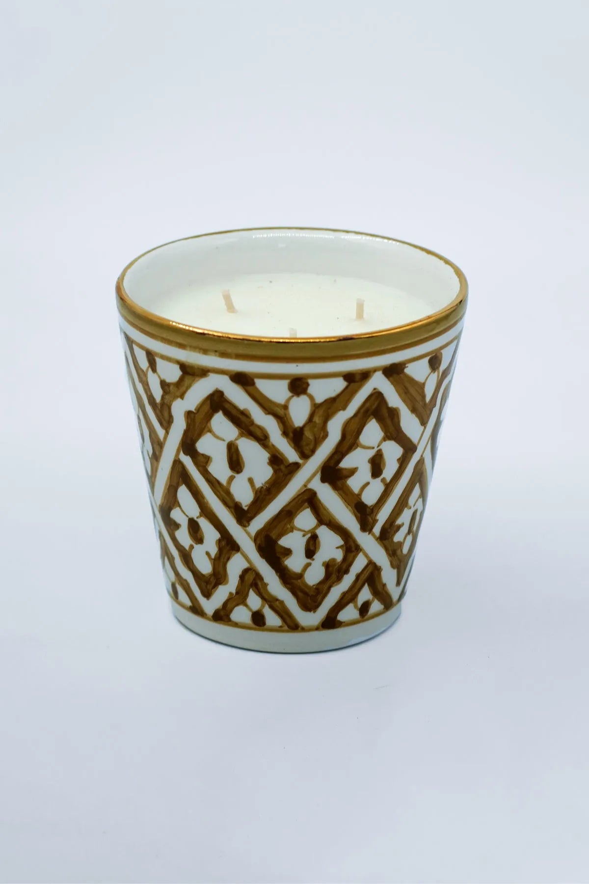 BOUGIE PARFUMÉE CUIR SAFRAN