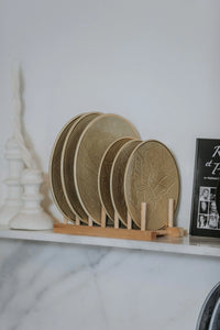 ASSIETTES PLATES · Empreinte · KAKI