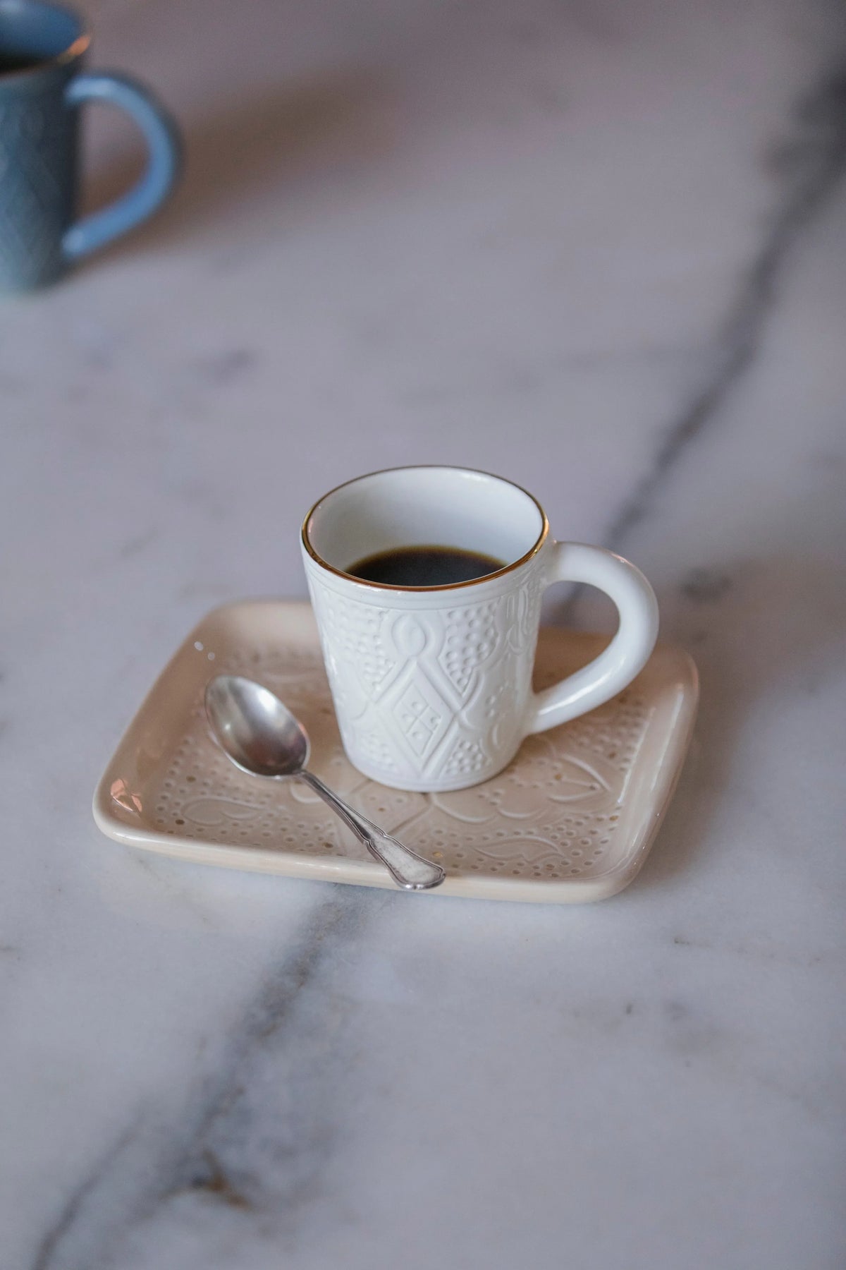 PETIT MUG · BLANC · Empreinte · TASSE VERRE MUG