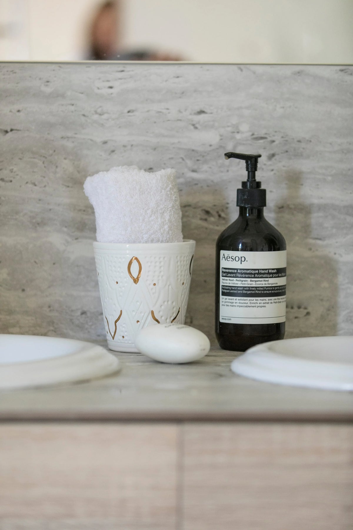 PETIT CACHE POT OU VASE · BLANC · Empreinte · POTS ET VASES