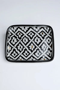 PETIT PLATEAU · Fassia · NOIR · PLATS ET PLATEAUX