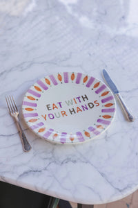 ASSIETTE EAT WITH YOUR HANDS