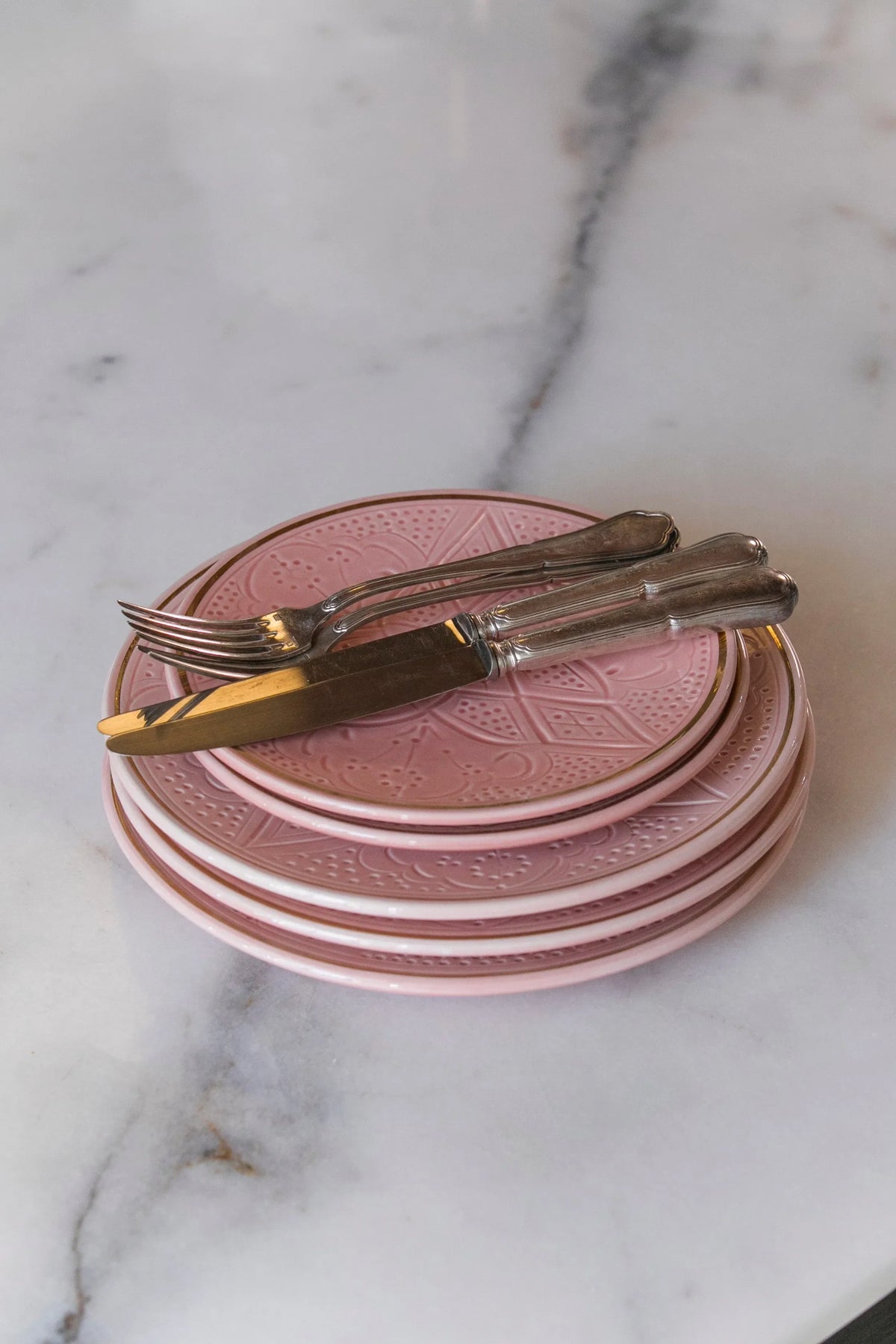 ASSIETTES PLATES · blush · EMPREINTE
