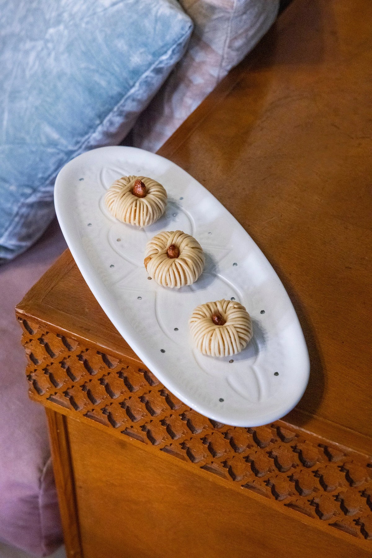 PETIT PLATEAU OVAL · BLANC · Empreinte · EMPREINTE ARGENT