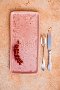 PLATEAU LONG RECTANGLE · blush · Empreinte · MDM