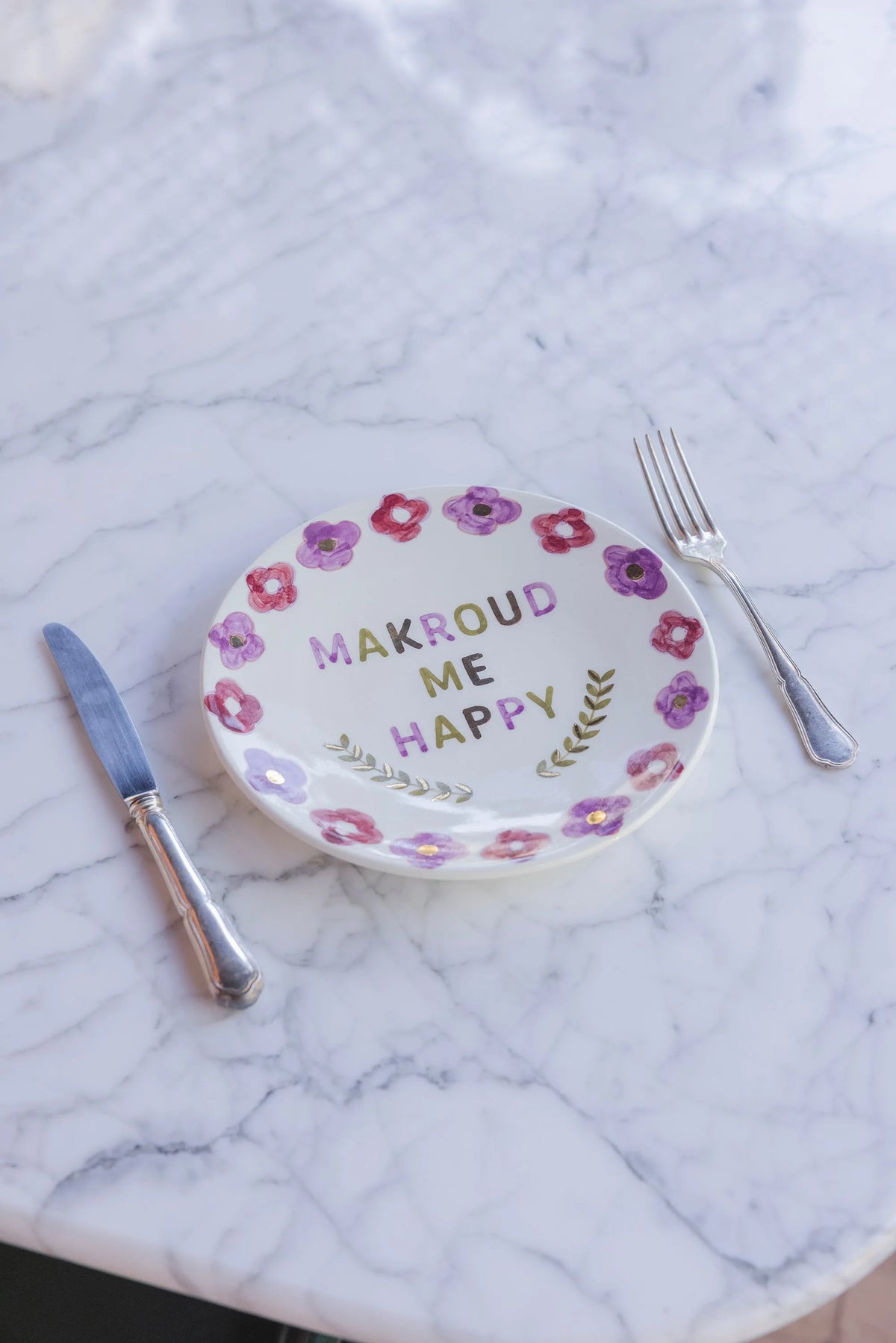 ASSIETTE MAKROUDH ME HAPPY · oriental vibes · PLATEAUX ET ASSIETTES
