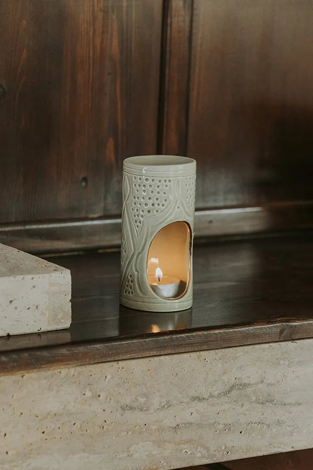 DIFFUSEUR DE PARFUM · DIFFUSEUR CERAMIQUE · Empreinte · mint