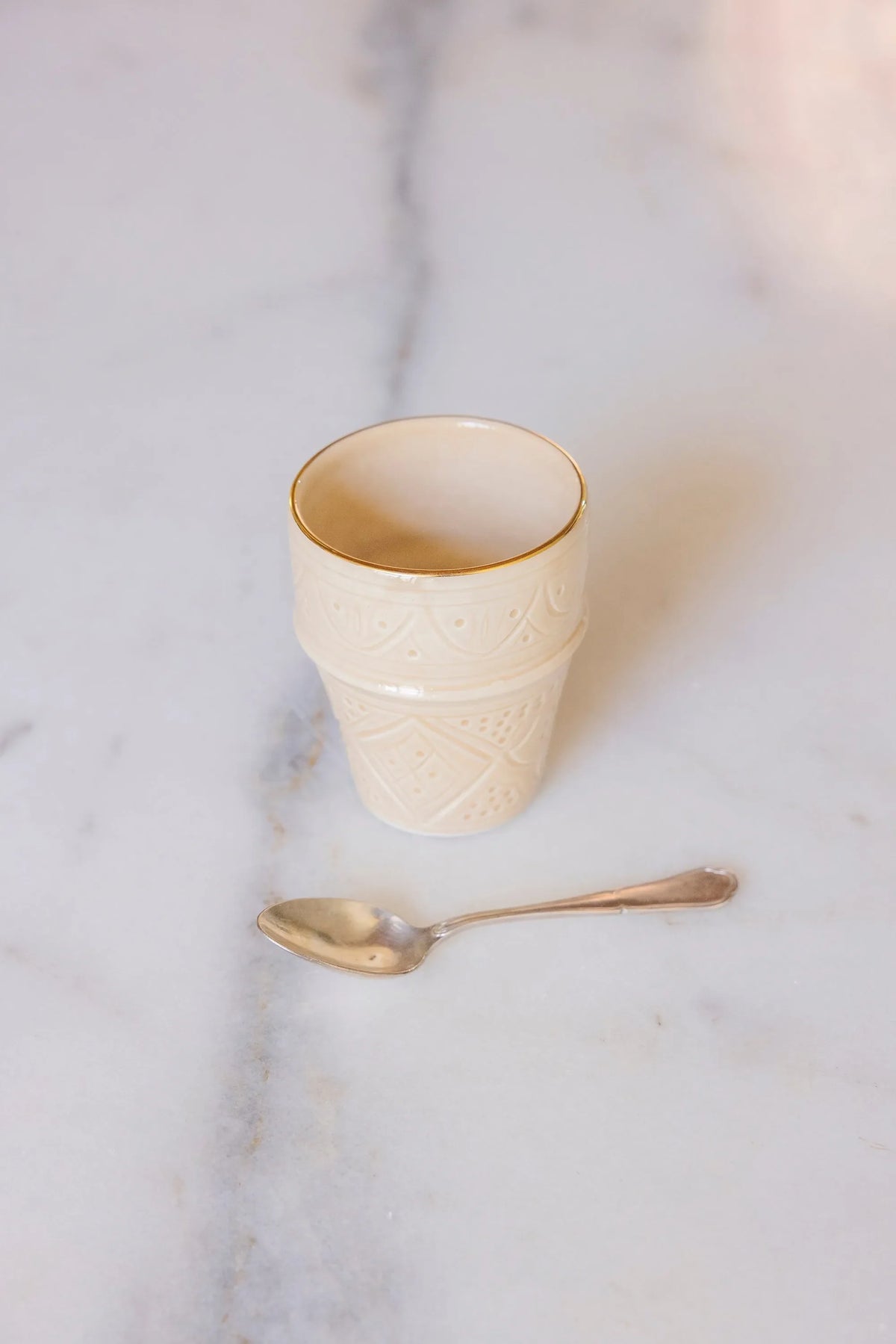GRANDE TASSE · Empreinte · SAHARA · TASSE VERRE MUG