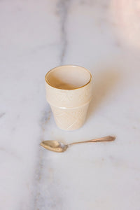 GRANDE TASSE · Empreinte · SAHARA · TASSE VERRE MUG