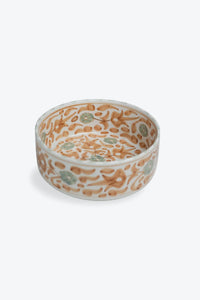 SALADIER DROIT · Fleurs · Fleurs du maroc · PLATS ET PLATEAUX