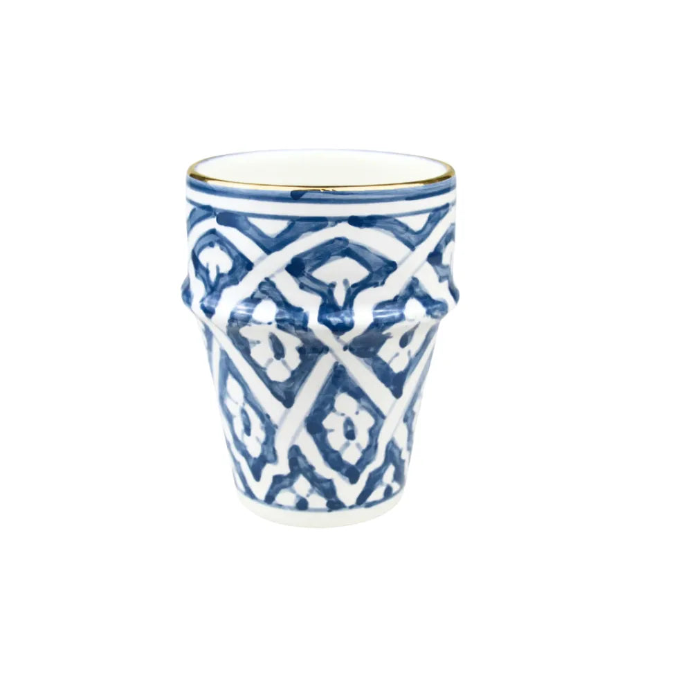 GRANDE TASSE · bleu stone · Fassia · TASSE VERRE MUG