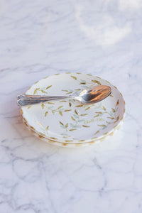 ASSIETTES CREUSES · Feuilles · KAKI · mint