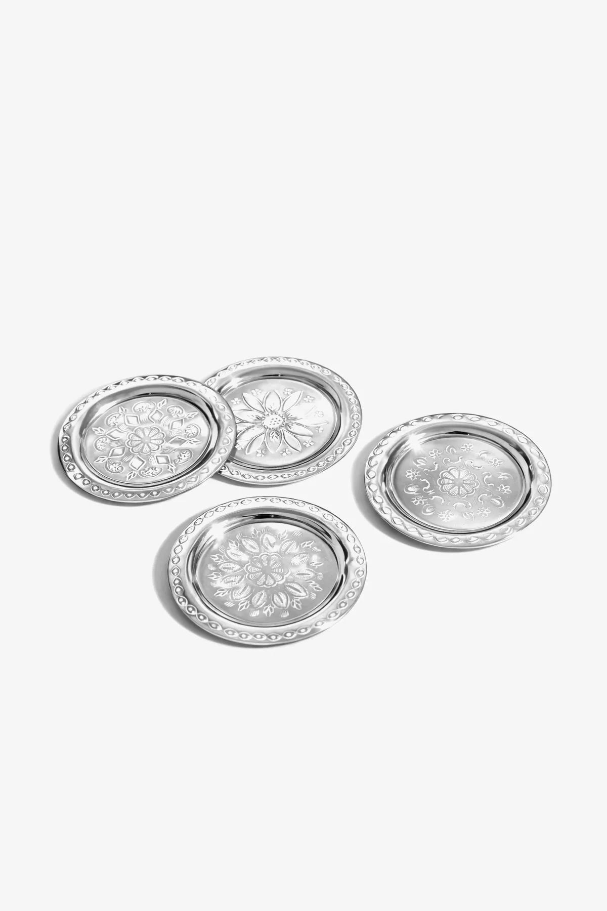 LOT DE 4 SOUS VERRES