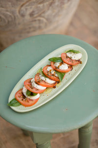 PLATEAU OVAL · Empreinte · mint · PLATS ET PLATEAUX