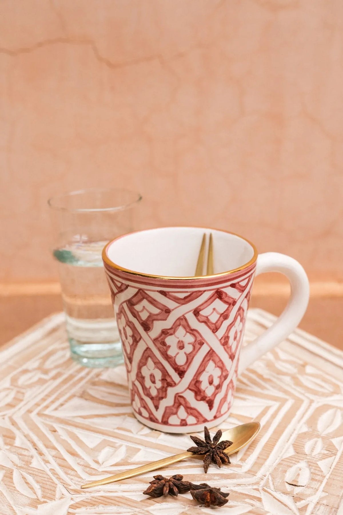 GRAND MUG · AUBERGINE · Fassia · TASSE VERRE MUG