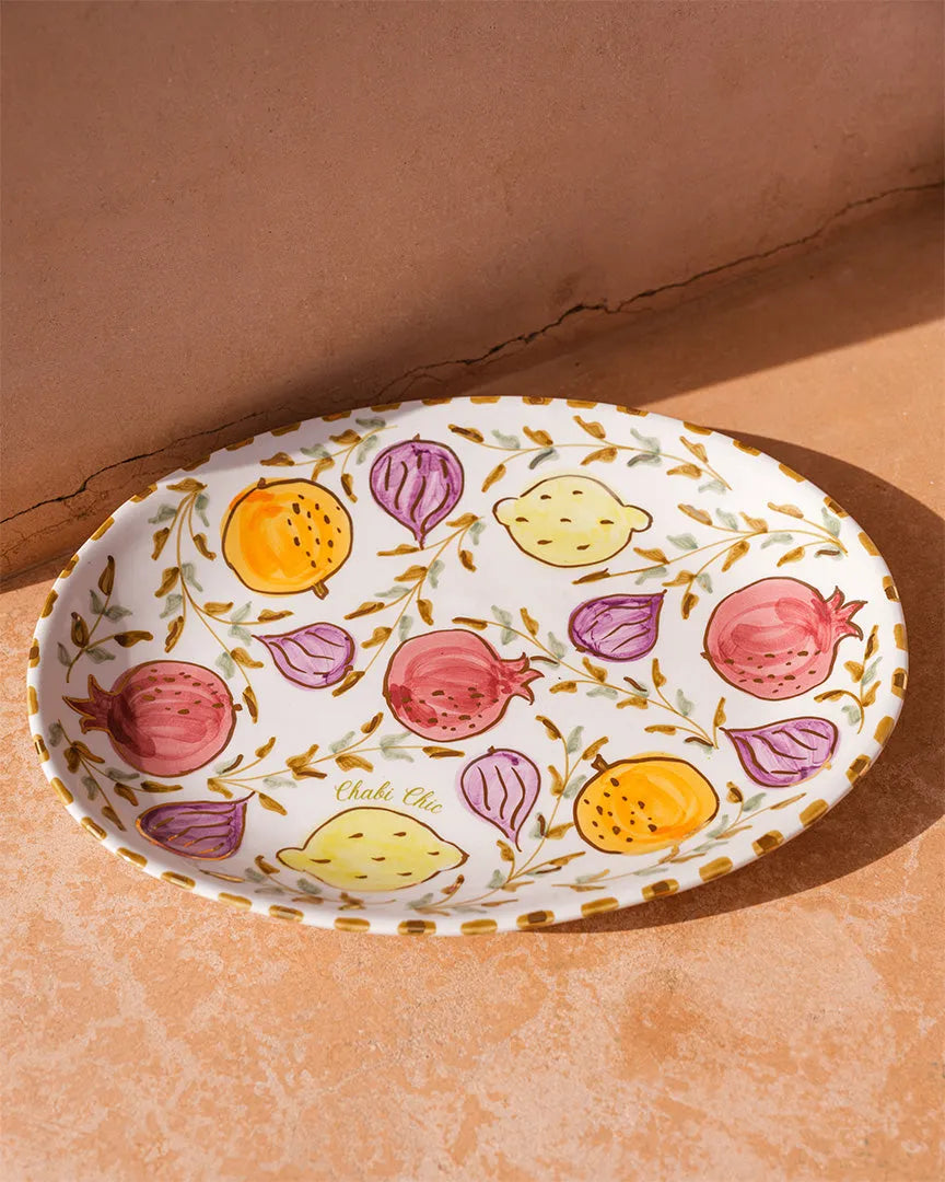 PLAT OVALE LARGE · PLATS ET PLATEAUX · TUTTI FRUTTI