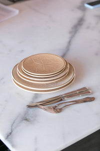 ASSIETTES PLATES · EMPREINTE · SAHARA