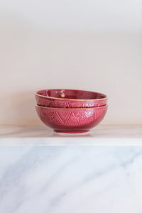 GRAND BOL BAS · AUBERGINE · BOL ET SALADIERS · BOLS