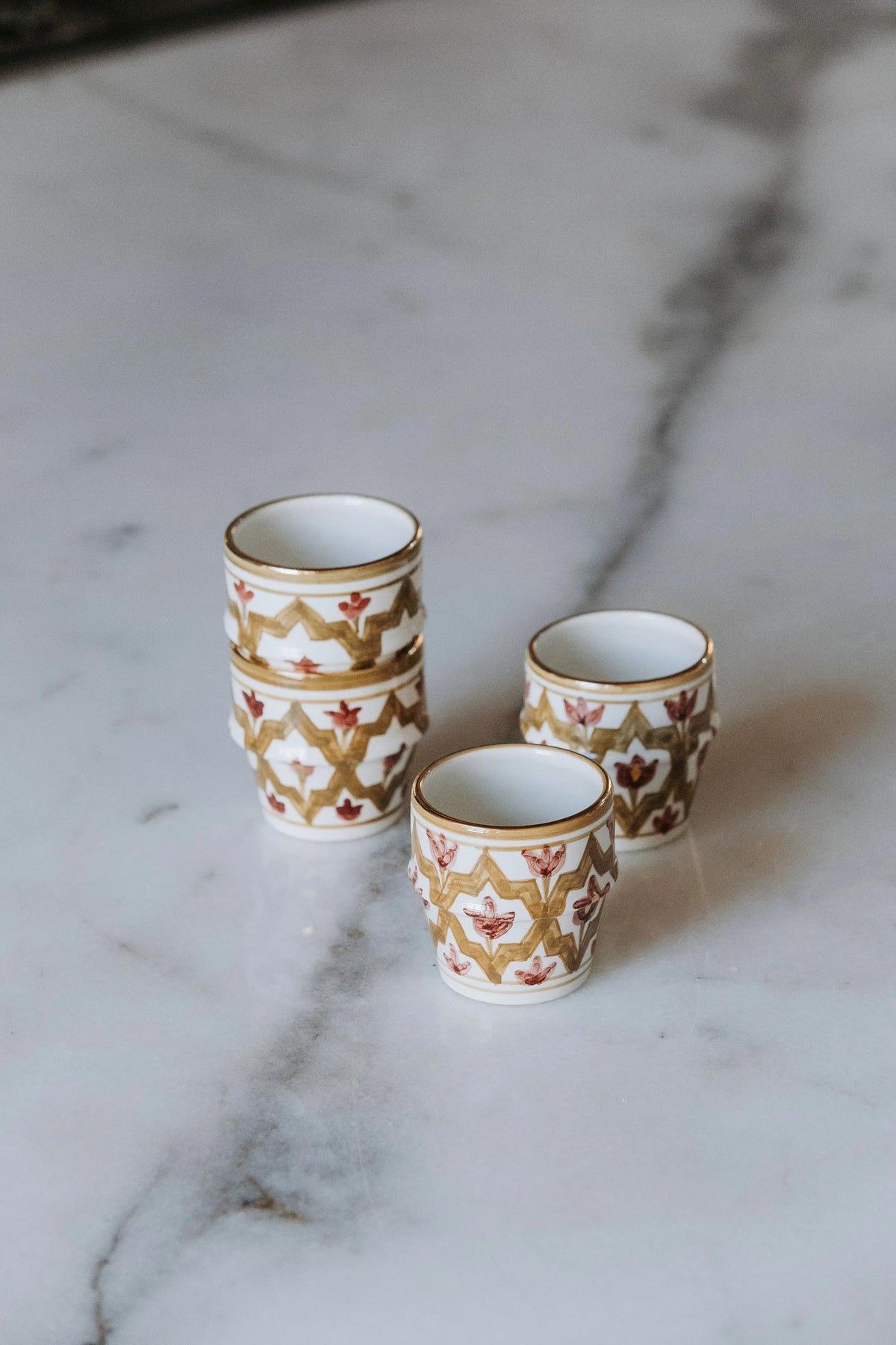 PETITE TASSE À CAFÉ · AUBERGINE · KAKI · LMIDA