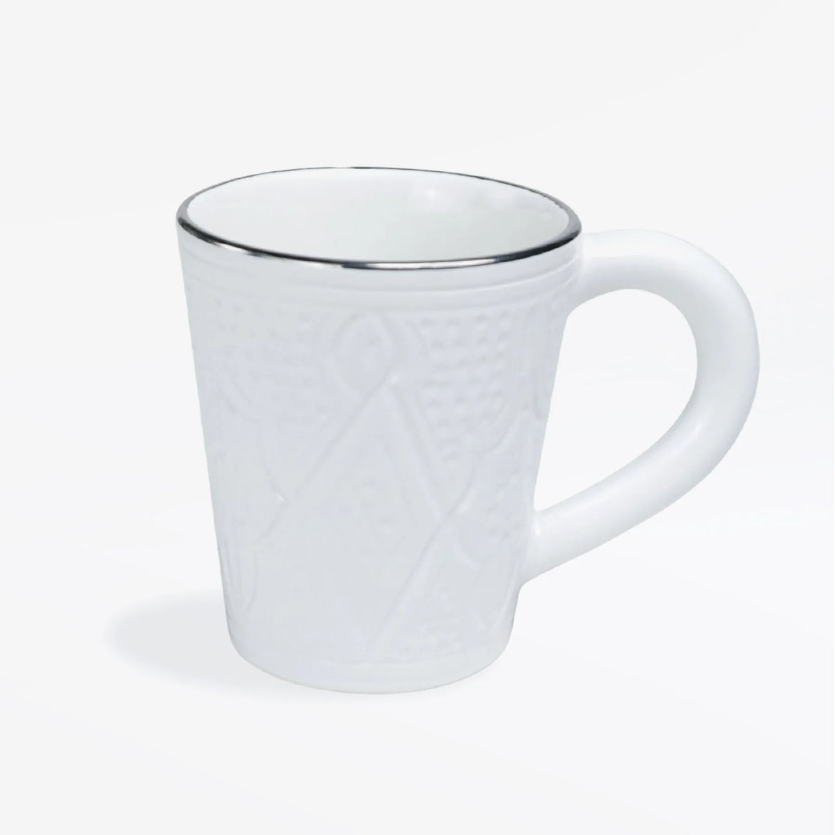 GRAND MUG · BLANC · Empreinte · EMPREINTE ARGENT