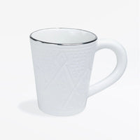 GRAND MUG · BLANC · Empreinte · EMPREINTE ARGENT