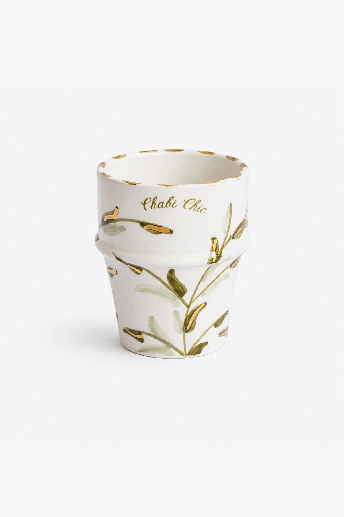 MOYENNE TASSE · Feuilles · TASSE VERRE MUG