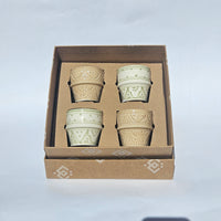 Espresso Box - 4 Cups Sahara & Mint Duo
