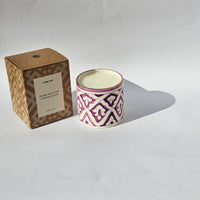 شمعة فاسيا ليلاك