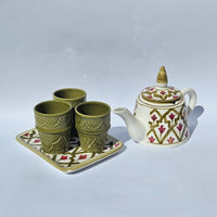 حفلة شاي ميدا - لمسة Khaki