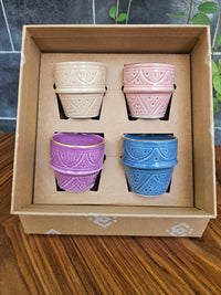 Espresso Box - 4 Cups Mix engraved